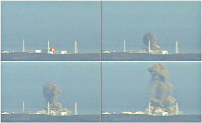 Fukushima nuclear power plant March 15, 2011