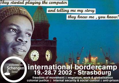 no border camp Strasbourg 2002