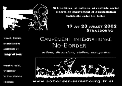 no border camp Strasbourg 2002