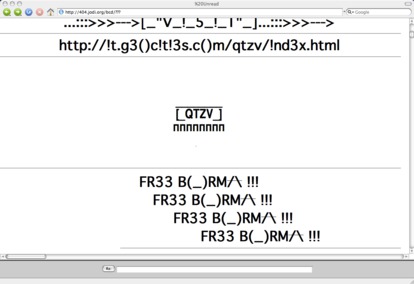 Wrong Browser