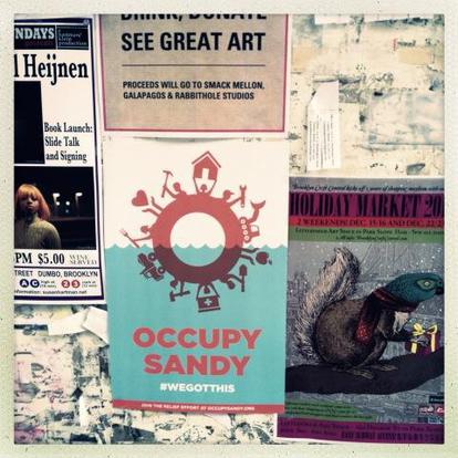 Occupy Sandy poster