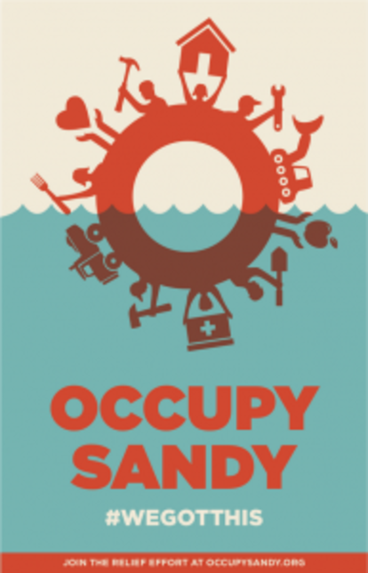 Occupy Sandy poster