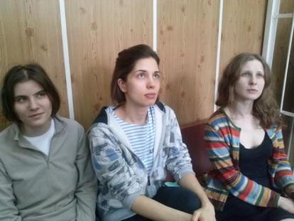Detained Members of Pussy Riot
