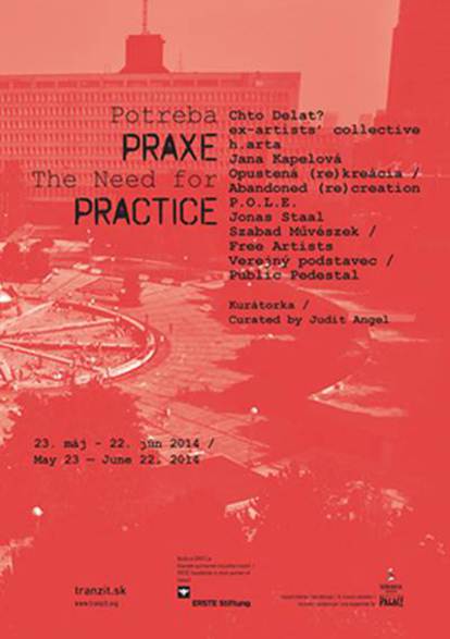 The Need for Practice (exhibition poster)