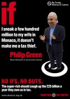UK Uncut BIG Philip Green poster