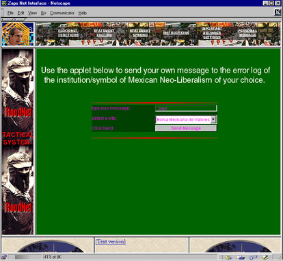 FloodNet screenshot (1999)