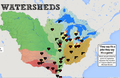Watersheds Map