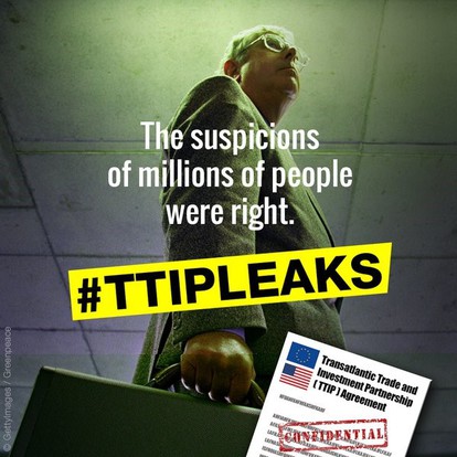 TTIP "worst fears were right" 