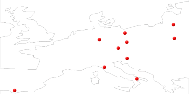 no border camps map