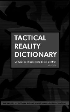 Tactical Reality Dictionary (cover)
