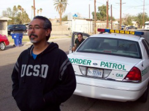 Transborder Immigrant Tool (Ricardo Dominquez at the border)